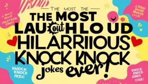 Read more about the article Adult Knock Knock Jokes Clean: The Most Laugh Out Loud Hilarious Knock Knock Jokes Ever!