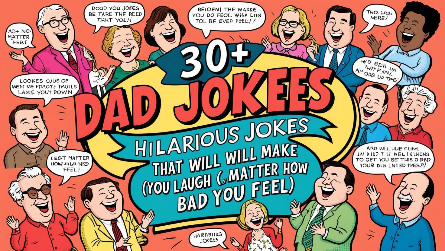 Read more about the article Best dad jokes racist: 30+ Hilarious Jokes That Will Make You Laugh (No Matter How Bad You Feel)
