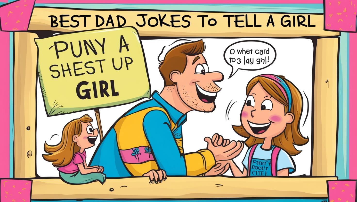 Read more about the article Best Dad Jokes To Tell a Girl To Make Her Laugh: Your Neighbours Will Be Howling with Consternation Over These Twenty Hilarious Jokes!