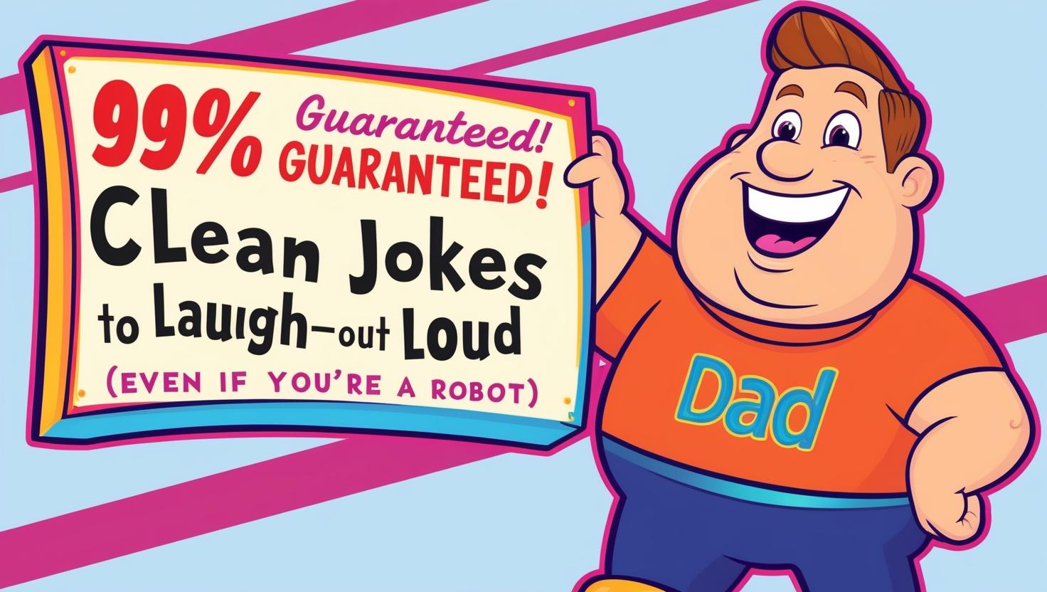 You are currently viewing Clean Dad Jokes For School: 99% Guaranteed! Clean Jokes to Make You Laugh-Out-Loud (Even If You’re a Robot)