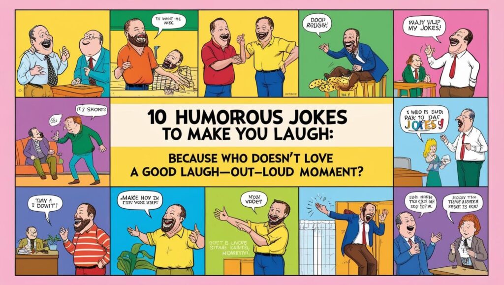 Dad Joke About Dad Jokes For Kids: 10 Humorous Jokes to Make You Laugh: Because Who Doesn't Love a Good Laugh-out-Loud Moment?