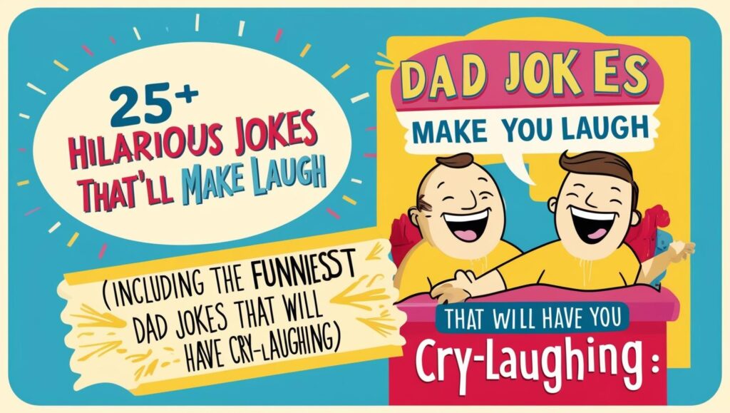 Crap Dad Jokes 2024: 25+ Hilarious Jokes That'll Make You Laugh (Including the Funniest Crap Dad Jokes That Will Have You Cry-Laughing)