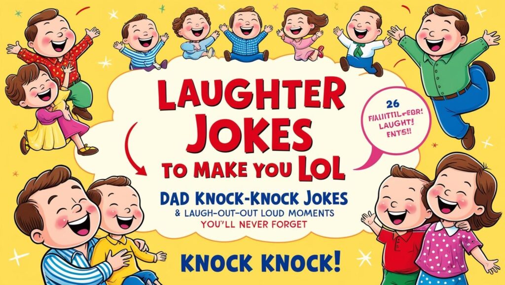 Dad Jokes 2024 Knock Knock Jokes: Laughter Jokes to Make You LOL: Dad Knock Knock Jokes & Laugh-Out-Loud Moments You'll Never Forget