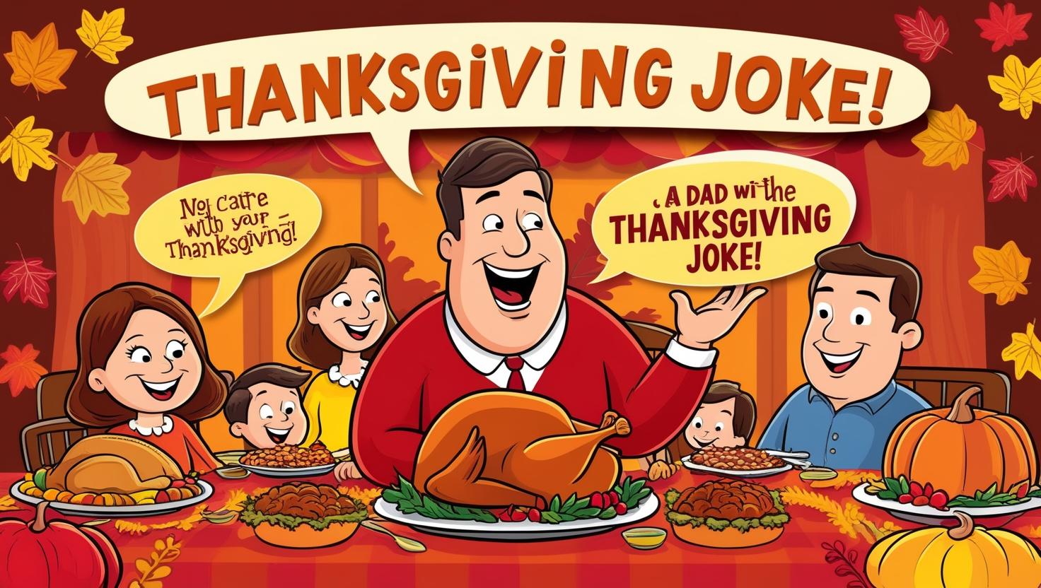 You are currently viewing Thanksgiving Dad Jokes For Adults: 10 Hilarious Thanksgiving Dad Jokes That Will Give You the Best Laugh-Out-Loud Moments