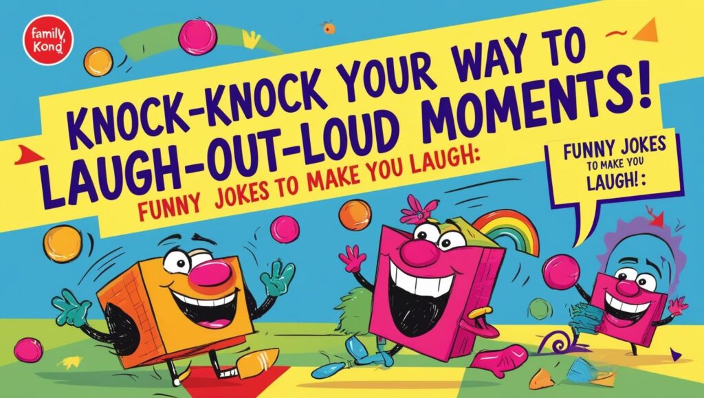 Easy Knock Knock Jokes For 5 Year Olds: "Knock-Knock Your Way to Laugh-Out-Loud Moments! Funny Jokes to Make You Laugh:"