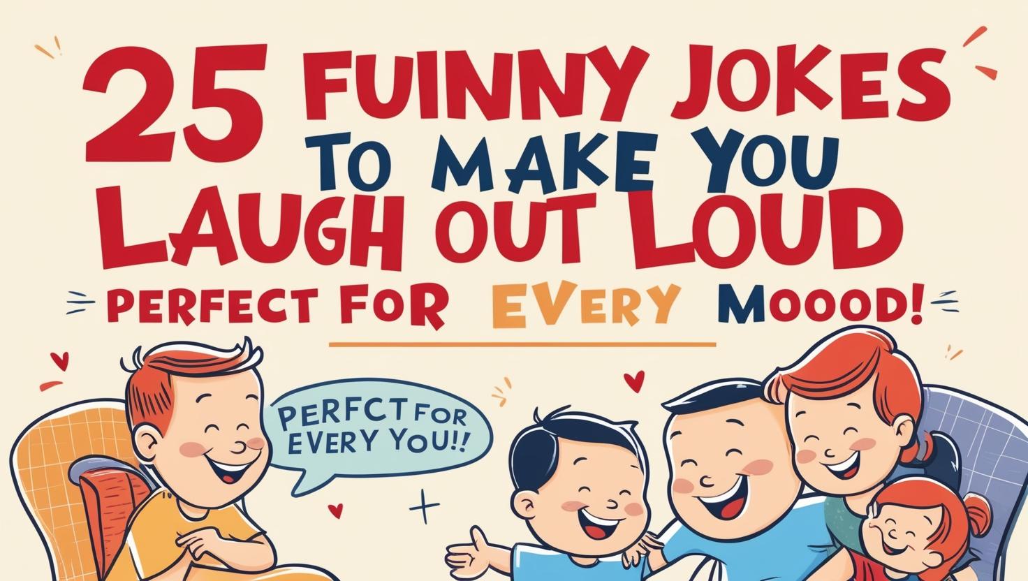You are currently viewing Funny Dad Jokes For Adults: 25 Funny Jokes to Make You Laugh Out Loud – Perfect for Every Mood!
