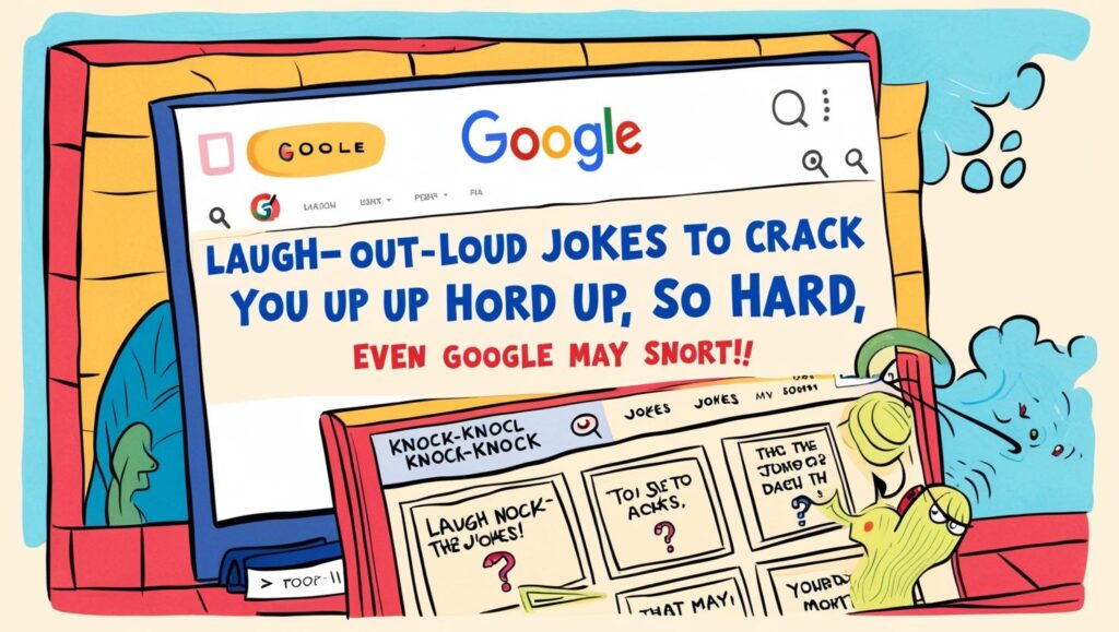 Hey Google Tell Me a Knock Knock Joke For Adults: Laugh-Out-Loud Jokes to Crack You Up So Hard, Even Google May Snort!