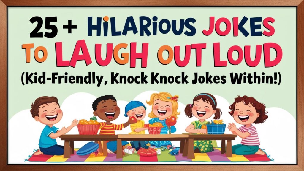 Child Friendly Knock Knock Jokes: 25+ Hilarious Jokes to Laugh Out Loud (Kid-Friendly Knock Knock Jokes Within!)