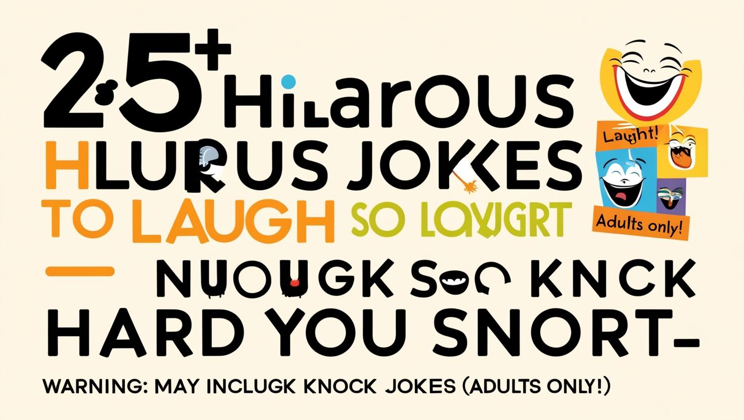 You are currently viewing Clean Knock Knock Jokes For Adults: 25+ Hilarious Jokes to Laugh So Hard You Snort—Warning: May Include Knock Knock Jokes (Adults Only!)