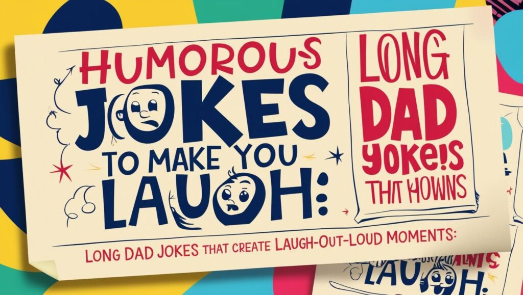Long Dad Jokes One Liners : Humorous Jokes to Make You Laugh: Long Dad Jokes That Create Laugh-Out-Loud Moments