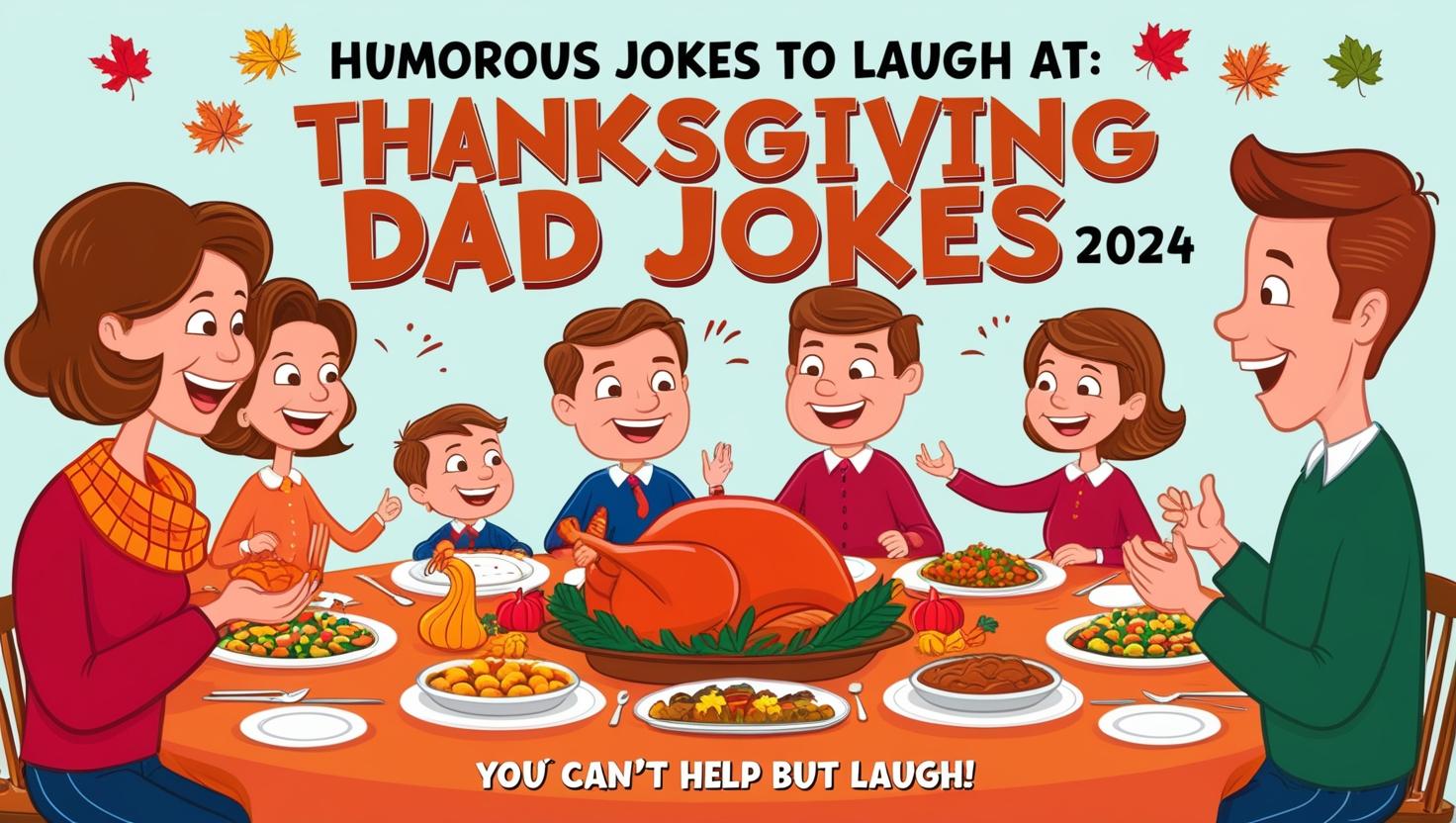 You are currently viewing Dad Jokes 2024 Thanksgivings: Humorous Jokes to Laugh at: Thanksgiving Dad Jokes 2024 You Can’t Help But Laugh!