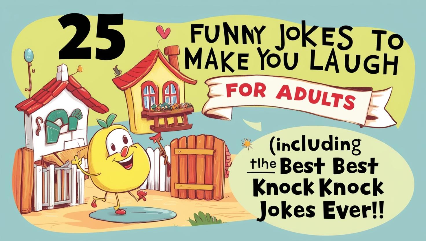 Read more about the article Knock Knock Jokes Funny: 25 Funny Jokes to Make You Laugh (Including the Best Knock Knock Jokes Ever!)