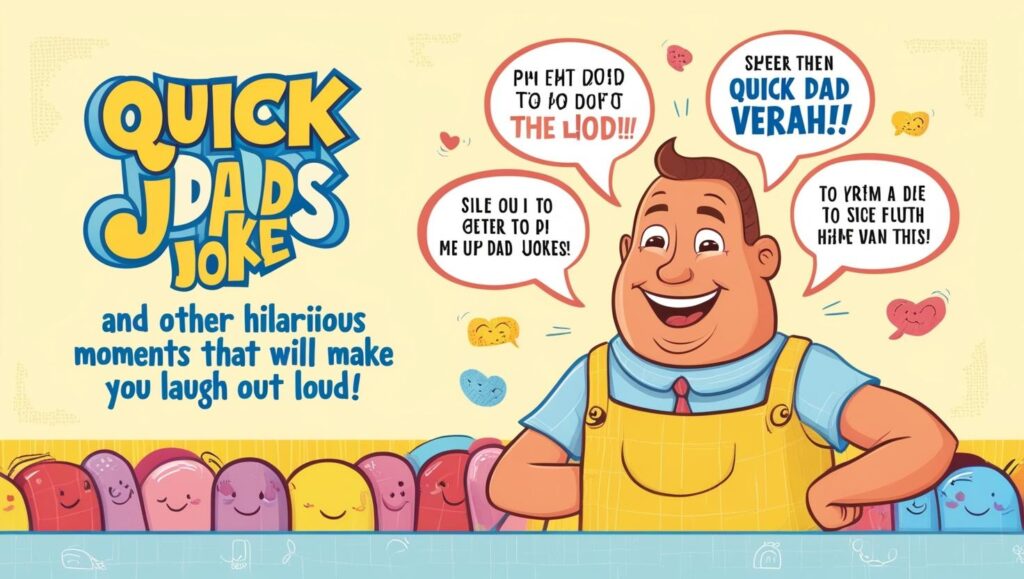 Quick Dad Jokes for Kids