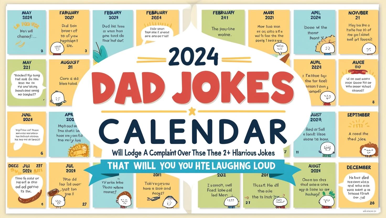 You are currently viewing 2024 Dad Jokes Clean: 2024 Dad Jokes Calendar Will Lodge a Complaint Over These 21+ Hilarious Jokes That Will Have You Laughing Out Loud