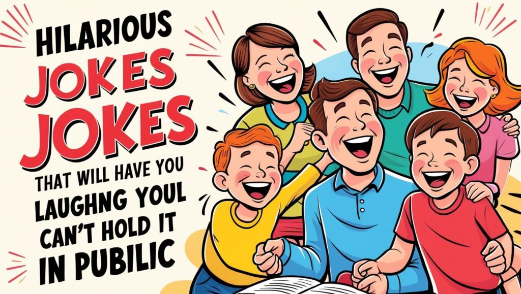 Telling Dad a Dad Joke: Hilarious Jokes That Will Have You Laughing Until You Can't Hold It In Public