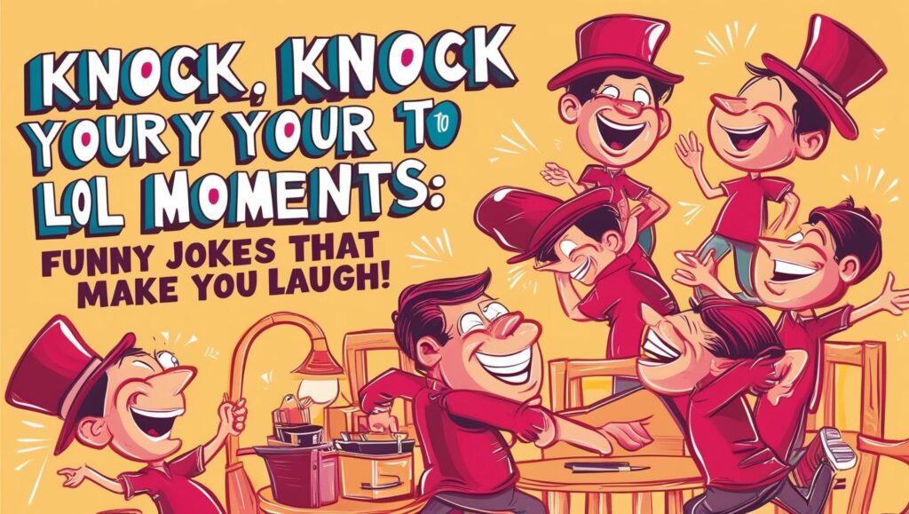 Actually Funny Jokes Knock Knock: Knock, Knock Your Way to LOL Moments- Funny Jokes That Will Make You Laugh!