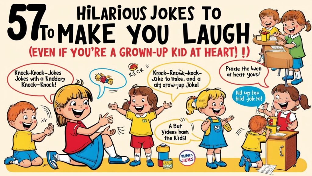 Kid Knock Knock Jokes Dinosaur: 57 Hilarious Jokes to Make You Laugh (Even If You're a Grown-Up Kid at Heart!)
