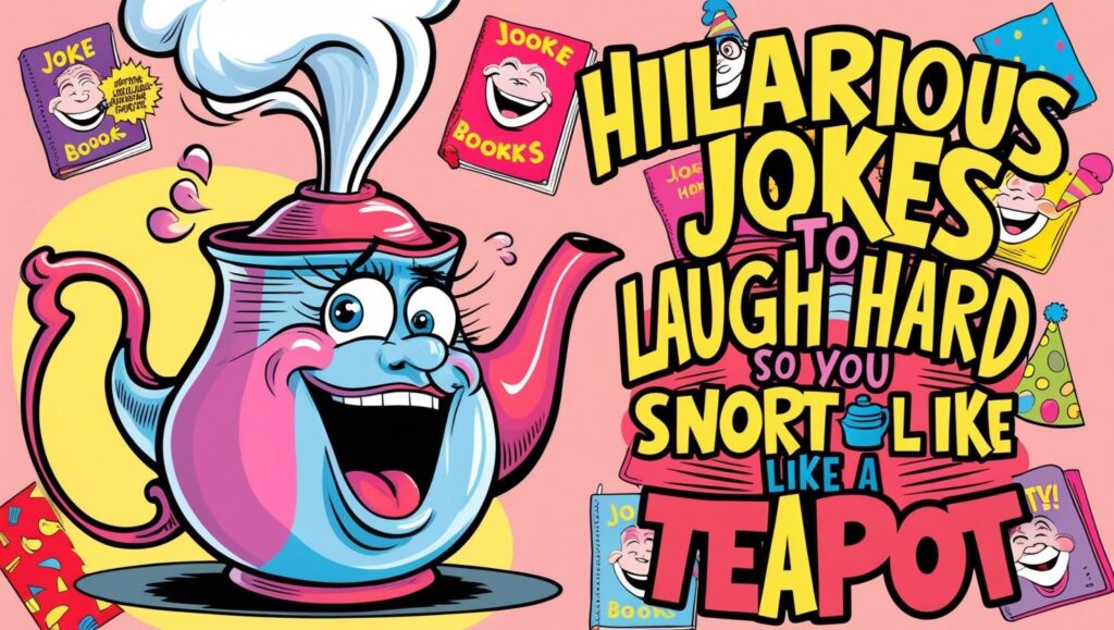 Knock Knock Jokes Funny: Hilarious Jokes to Laugh So Hard You Snort Like a Teapot