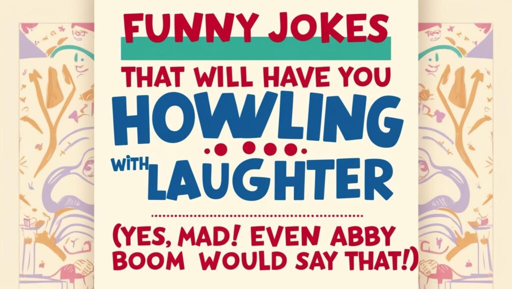 Who is Abby from Dad Jokes: Funny Jokes That Will Have You Howling With Laughter (Yes, Mad! Even Abby Boom Would Say That!).