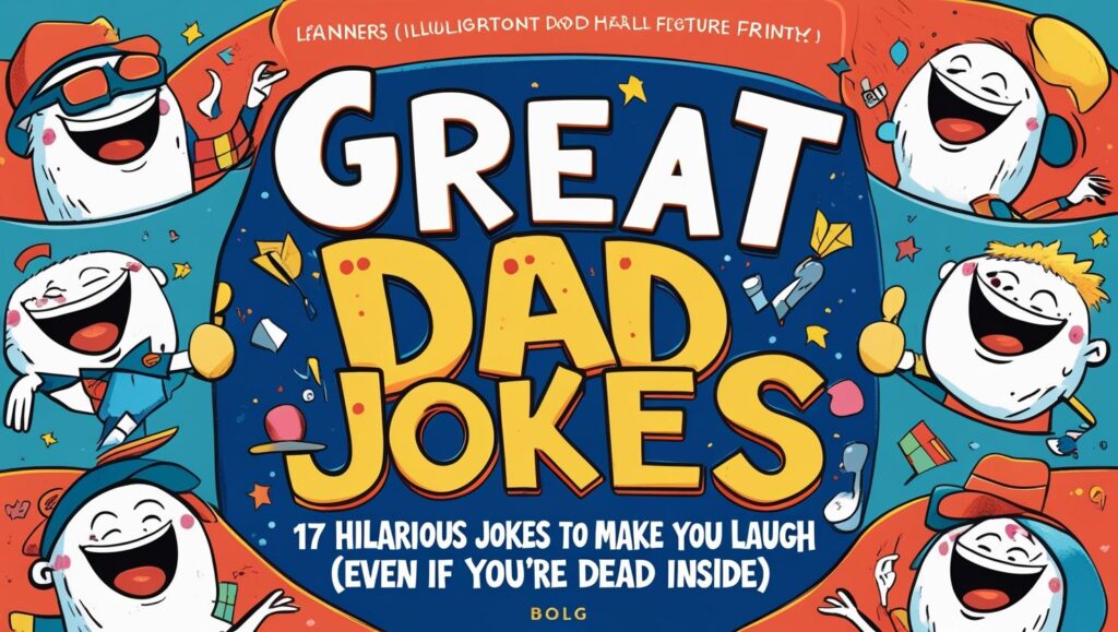 Great Dad Jokes: 17 Hilarious Jokes to Make You Laugh (Even If You're Dead Inside)