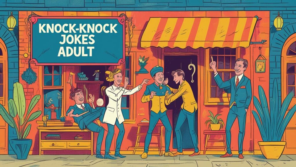 Knock Knock Jokes Adult: You'll laugh at these 50+ hilarious jokes, even if you're dead inside.