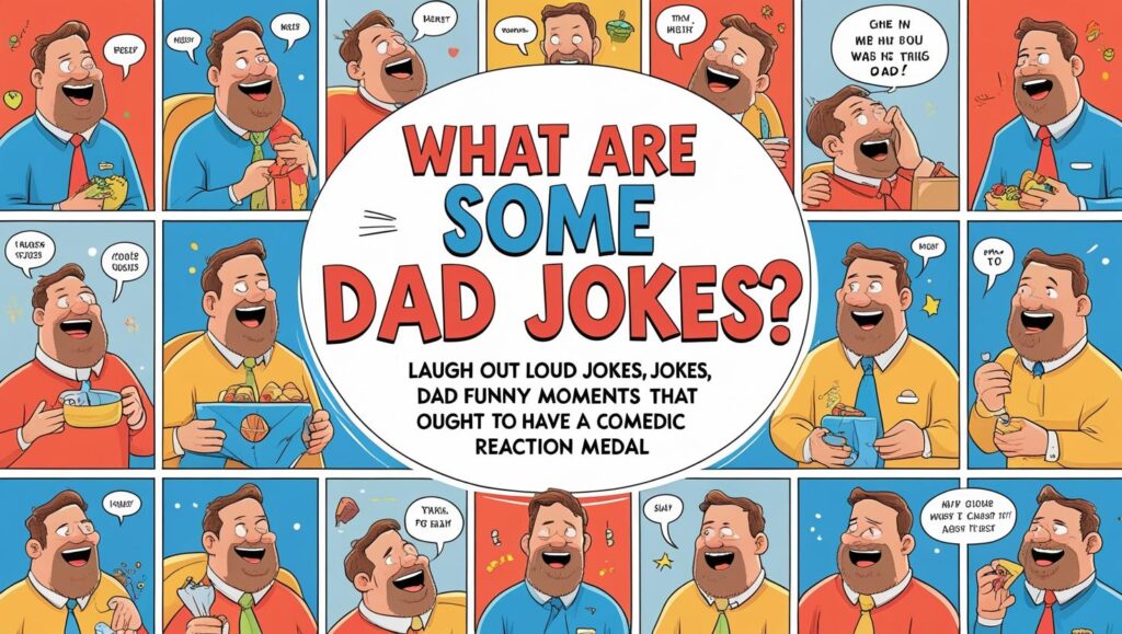 What Are Some Dad Jokes: Laugh Out Loud Jokes, Dad Funny Moments That Ought to Have a Comedic Reaction Medal