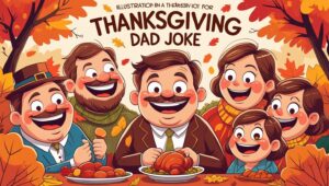 Read more about the article Thanksgiving Dad Joke Funny Jokes: That Will Have You Laughing Until Your Turkey Gobbles Up Your Neck!