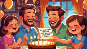 Read more about the article Funny Dad Birthday Jokes: Funny Jokes to Make You Laugh: Laugh-Out-Loud Moments for Dad’s Birthday Edition 💥