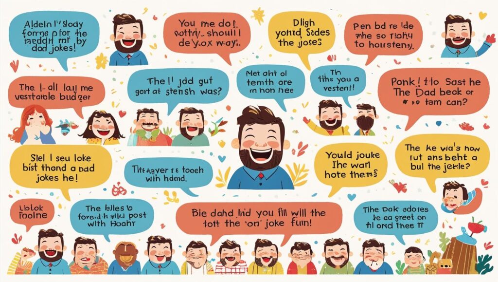 Sexy dad jokes: playful and punch